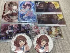 学園アイドルマスター 花海佑芽 カプセル缶バッジ ウエハースカードセット