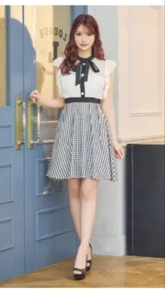 キャバドレス　ミニ丈