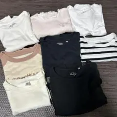 長袖Tシャツ 90 8点まとめ売り 女の子 ロンＴ