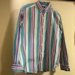 Ralph Lauren マルチカラー ストライプシャツ