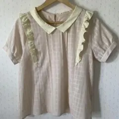 マジェスティックレゴン　パフスリーブブラウス