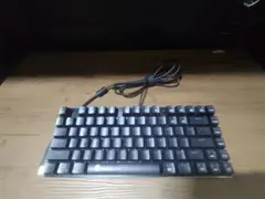 e元素ゲーミングキーボード メカニカル式 赤軸・ブラック