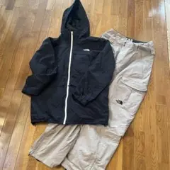 美品　上下　6万円超　ノースフェイス　スノーウエア　Lサイズセットのサムネイル