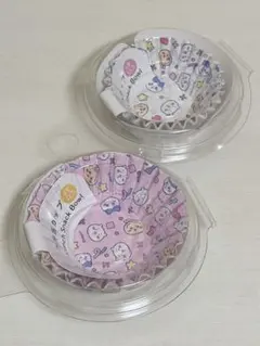 ダイソー ちいかわ お弁当カップ 2個セット 6号 8号 ハチワレ うさぎ