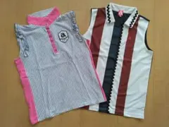 アルチビオ ノースリーブシャツ2枚セット サイズ36、38