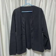 う*し様 無印良品　　フリースカーディガン