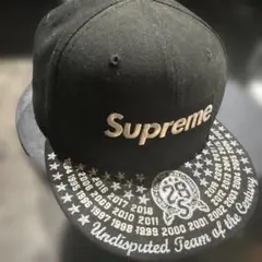Supreme 59FIFTY ブラックキャップ 7 1/2