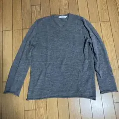 BEAMS LIGHTS ビームスライツ Vネック セーター ニット グレー Mのサムネイル