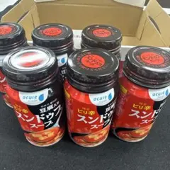 新品・未開封　スンドゥブスープ　永谷園 acure made 6本セット　韓国のサムネイル