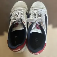 VANS スニーカー ホワイト ネイビー レッドのサムネイル