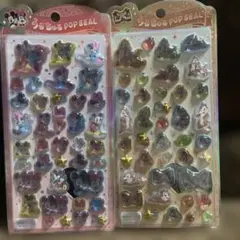 【正規品】うるちゅるPOPシール ミッキー&ミニー、チップ&デールセット