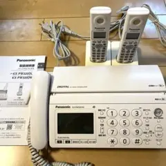 Panasonic デジタルコードレス普通紙ファクス（子機２台付き）KX-PW320DW おたっくす KX-PW320DW-K 概要 - デジタルコードレス普通紙ファクス（子機2台付き