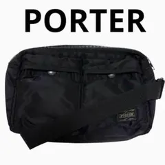PORTER ポーター タンカー ウエストバッグ 黒 ブラック