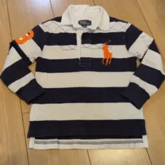 ラルフローレン　ポロ　ビッグポニー　ラガー　ネイビー　長袖