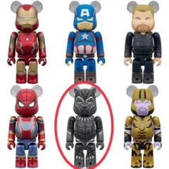 ベアブリック インフィニティサーガ ブラックパンサー