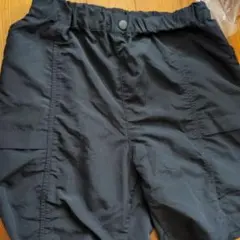 UNIQLO KIDS ナイロンハーフパンツ ブラック 130