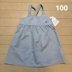 ロペピクニック 水色 ノースリーブワンピース 100cmのサムネイル