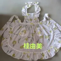YUMI KATSURA エプロン 花柄　 フリルのサムネイル