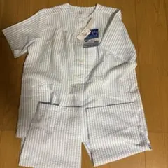 すぐサラ DRY パジャマ 上下セット ライトブルー ストライプ M 新品未使用