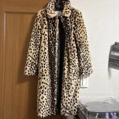 maison de reefur ロングファージャケットレオタード　ヒョウ柄のサムネイル