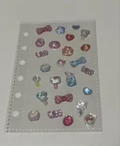 カラフルなデザインのシールセット　お裾分け