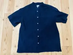 coen ネイビー 半袖シャツ Mサイズ