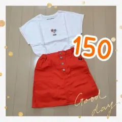 女の子150 REPIPI ARMARIOレピピ スカート ノースリーブTシャツのサムネイル