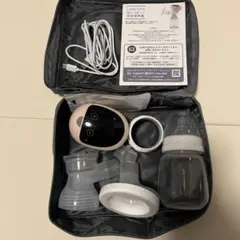 搾乳機 搾乳器 電動 LARUTAN 自動搾乳機 【哺乳瓶アタッチメント付き】