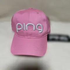 新品！ＰＩＮＧゴルフキャップ