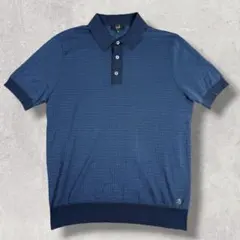 dunhill ダンヒル メンズ ポロシャツ グリーン M イタリア製 - メルカリ