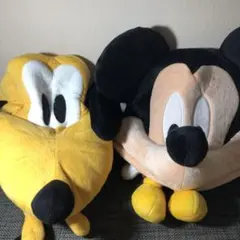 ミッキー　プルート　ファンキャップセット