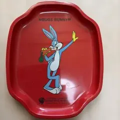バックス・バニー ブリキトレイ　レトロ　ヴィンテージ 1976年