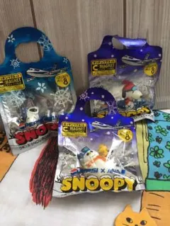 SNOOPY スヌーピーペプシ×ANA マグネット3個セット未開封品