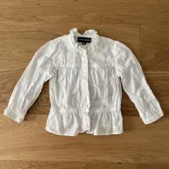 RALPHLAUREN ブラウス ホワイト 80