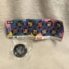 くら寿司BTS BT21コラボ びっくらぽん オリジナルアクリルステッカー