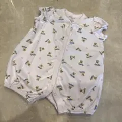 Ralph Lauren 女の子　ピンク　ロンパース 60 くまのサムネイル