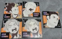 ハイキュー!! ジャンプフェスタ スクエアステッカーコレクション 烏野高校