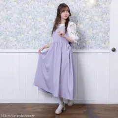 Dear My Love Rose バックリボンドレスロングジャンスカ LLのサムネイル