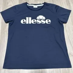 ellesse エレッセ ロゴ Tシャツ ネイビー Mのサムネイル