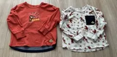 おさるのジョージ　GU 長袖ロンT 2点セット