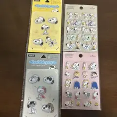 正規品　Hallmark スヌーピー SNOOPY ぷっくりシール バブルホップ