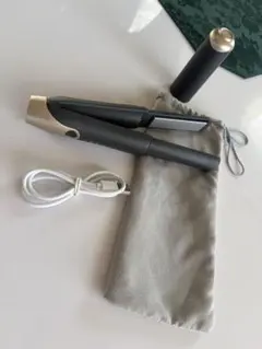 アゲツヤ　コードレスミニヘアアイロンⅡ ストレート & カール　コンパクト　海外