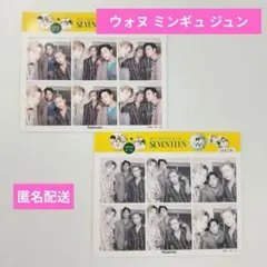 dicon ステッカー ミーニー ジュン ウォヌ ミンギュ seventeen