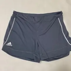 アディダス ショートパンツ 4XO 大きいサイズ グレー ホワイト スポーツ