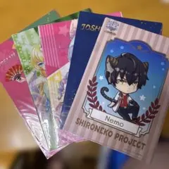 白猫プロジェクト クリアファイル5枚セット