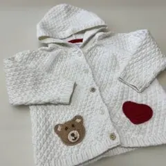 ♡ラルフローレン　ポロベアコットンカーディガン　　12m80 ♡
