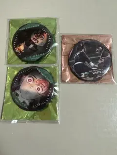 劇場版 鬼滅の刃 無限城編 缶バッジ 竈門炭治郎 栗花落カナヲ