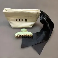 acca アッカ ティアラクイーン クリップ M ミントグリーン ポーチ付のサムネイル