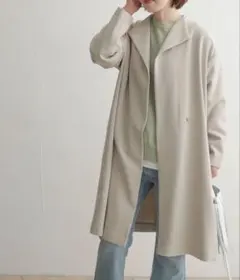 DOORS URBAN RESEARCH ダブルクロスガウンコート