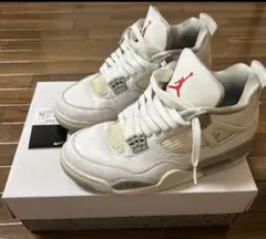 Air Jordan 4 Tech White